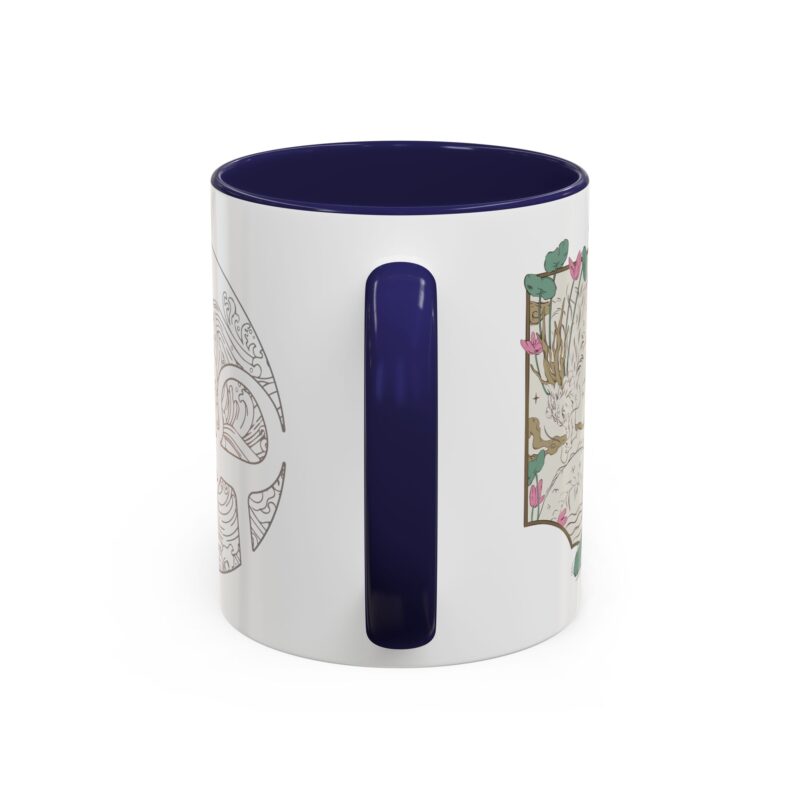 Nature-Inspired Accent Coffee Mug - 11 & 15oz, Perfect for Mindfulness & Tea Lovers - Image 4