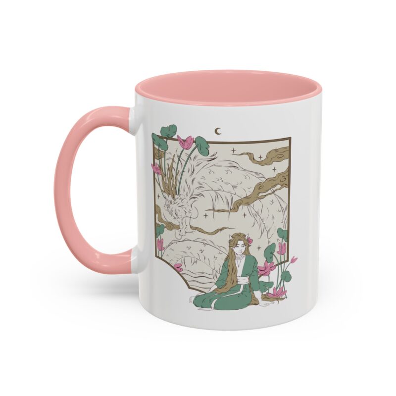 Nature-Inspired Accent Coffee Mug - 11 & 15oz, Perfect for Mindfulness & Tea Lovers - Image 7