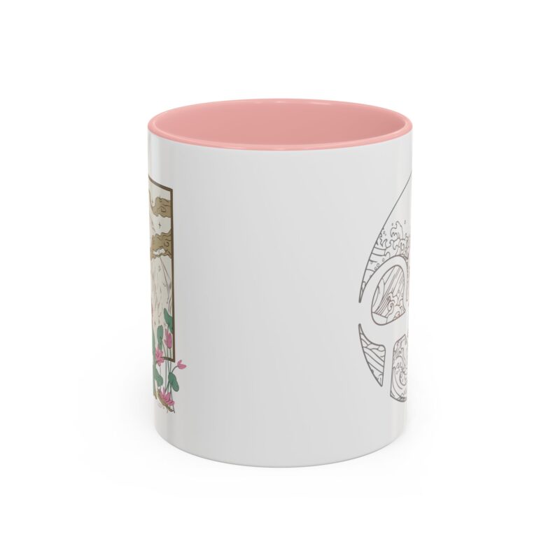 Nature-Inspired Accent Coffee Mug - 11 & 15oz, Perfect for Mindfulness & Tea Lovers - Image 5