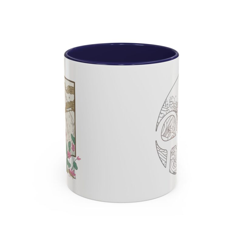 Nature-Inspired Accent Coffee Mug - 11 & 15oz, Perfect for Mindfulness & Tea Lovers - Image 2